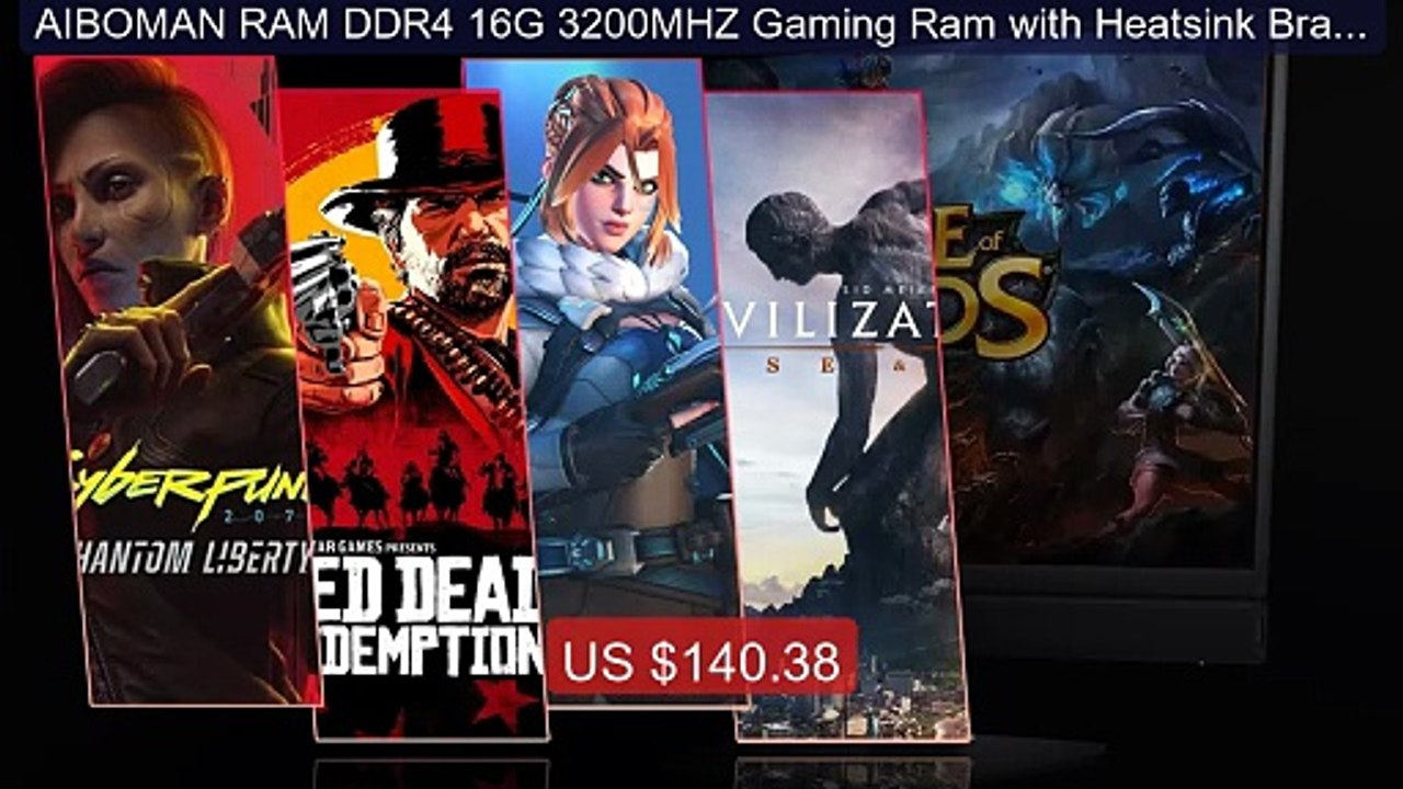 AIBOMAN RAM DDR4 16G 3200MHZ Gaming Ram with Heatsink Brand new De... -- Best Deal 2026 | Shop Now!