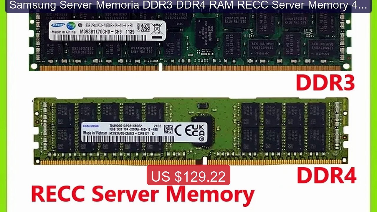Samsung Server Memoria DDR3 DDR4 RAM RECC Server Memory 4GB 8GB 16... -- Best Deal 2026 | Shop Now!