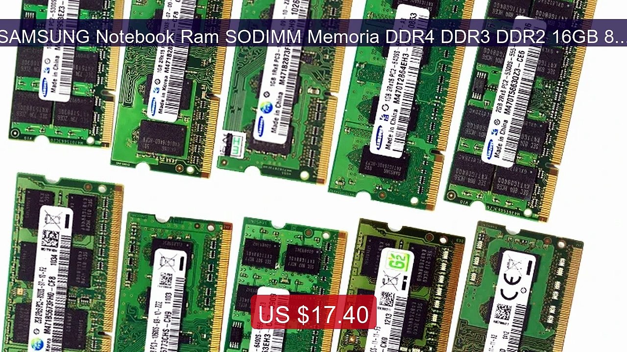 SAMSUNG Notebook Ram SODIMM Memoria DDR4 DDR3 DDR2 16GB 8GB 4GB 2G... -- Best Deal 2026 | Shop Now!