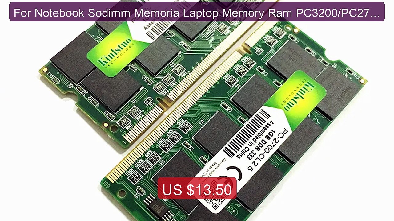 For Notebook Sodimm Memoria Laptop Memory Ram PC3200/PC2700/PC2100 ... -- Top Rated 2026 | Buy Now!