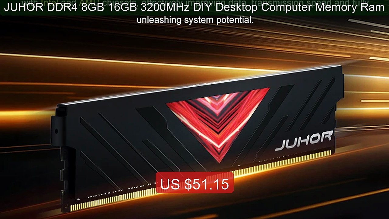 JUHOR DDR4 8GB 16GB 3200MHz DIY Desktop Computer Memory Ram -- Hot Deal 2026 | Limited Offer!