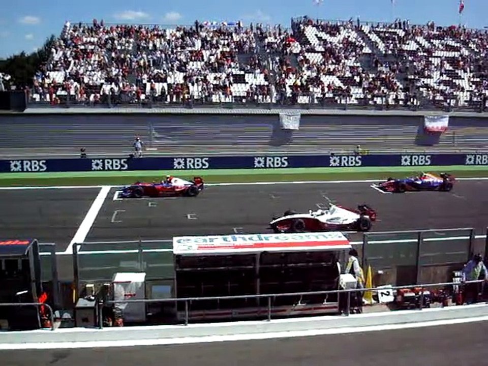 Départ GP2 à Magny cours le samedi 21 juin 2008