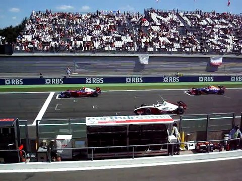 Départ GP2 à Magny cours le samedi 21 juin 2008