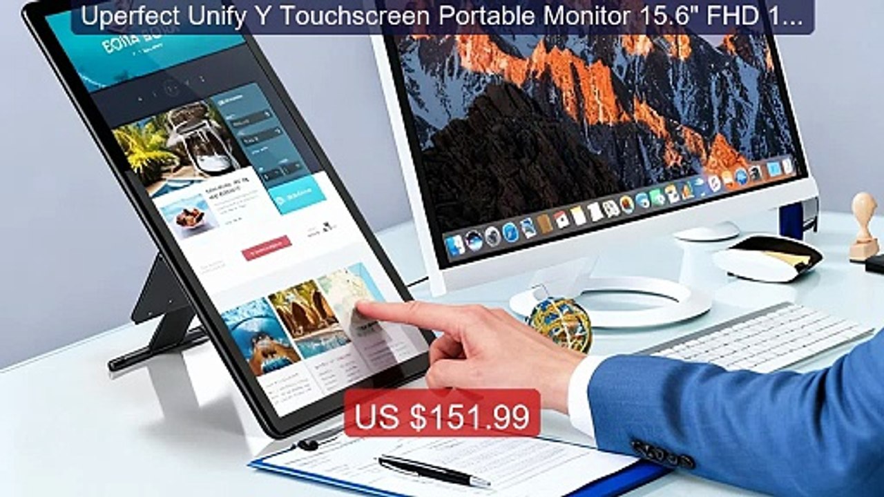 Uperfect Unify Y Touchscreen Portable Monitor 15.6" FHD 1080P... -- Amazing Value 2026 | Must Have!