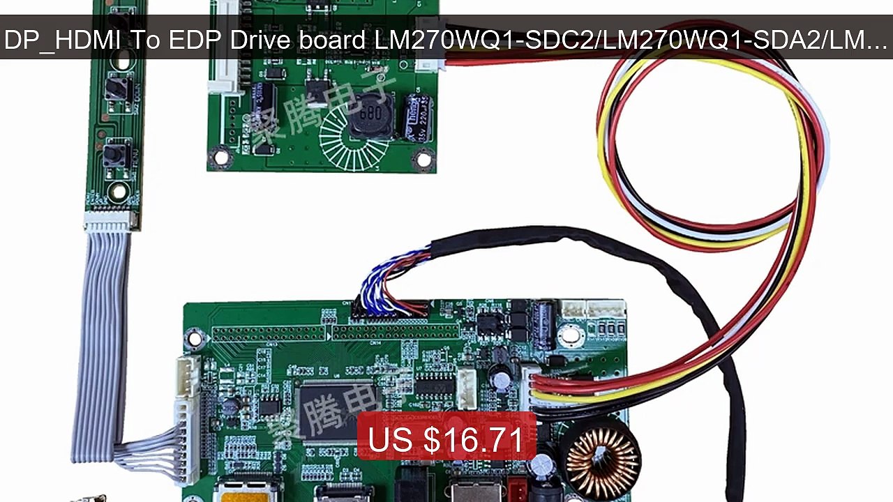 DP_HDMI To EDP Drive board LM270WQ1-SDC2/LM270WQ1-SDA2/LM270WQ... -- Best Buy 2026 | Great Quality!