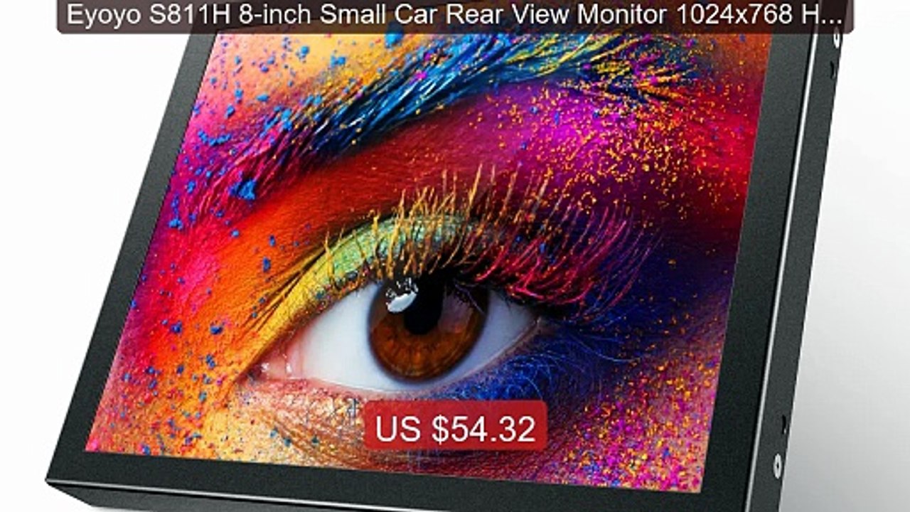 Eyoyo S811H 8-inch Small Car Rear View Monitor 1024x768 HD Res... -- Best Buy 2026 | Great Quality!