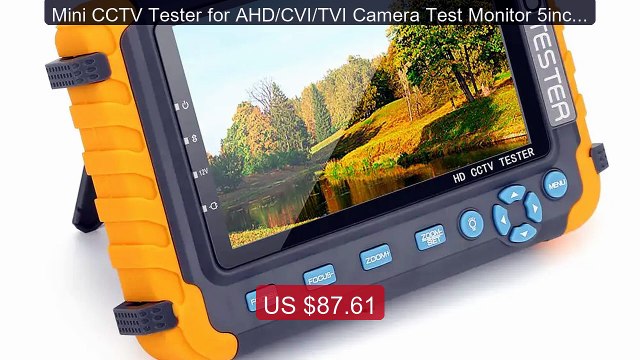 Mini CCTV Tester for AHD/CVI/TVI Camera Test Monitor 5inch wit... Hot Deal 2026 | Limited Offer!