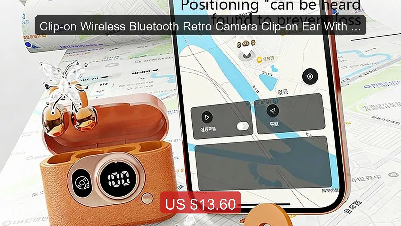Clip-on Wireless Bluetooth Retro Camera Clip-on Ear With Charg... -- Hot Deal 2026 | Limited Offer!