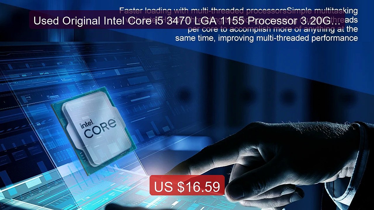 Used Original Intel Core i5 3470 LGA 1155 Processor 3.20GHz... -- Top Pick 2026 | Unbeatable Price!