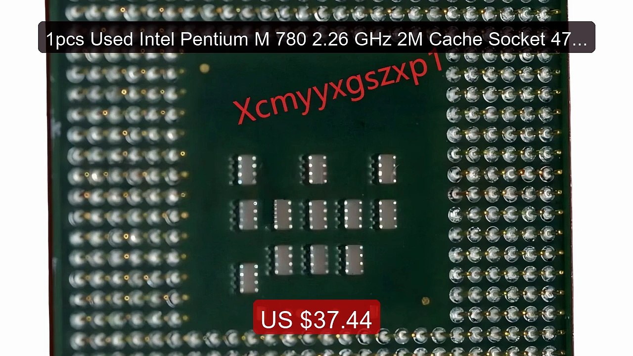 1pcs Used Intel Pentium M 780 2.26 GHz 2M Cache Socket 479 SL7... -- Best Buy 2026 | Great Quality!