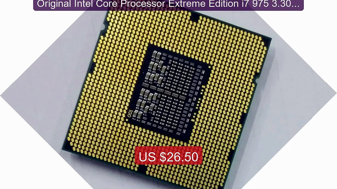 Original Intel Core Processor Extreme Edition i7 975 3.30GHZ 4... -- Best Buy 2026 | Great Quality!