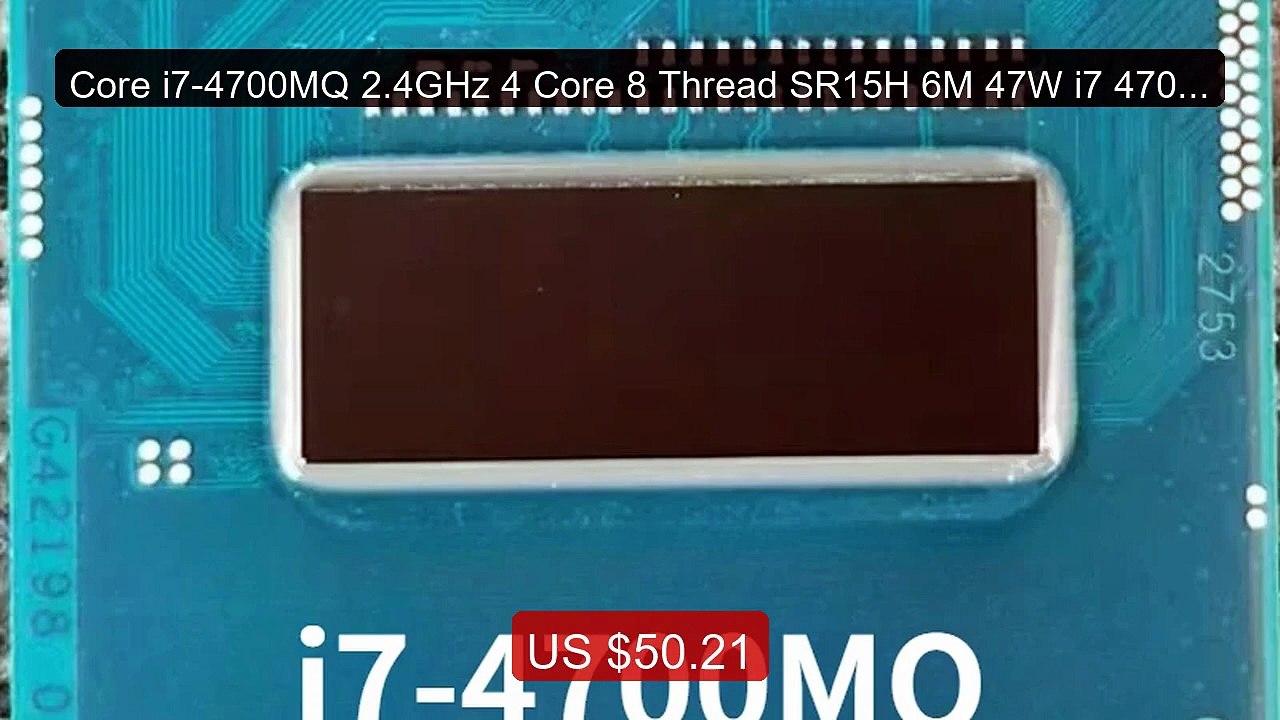 Core i7-4700MQ 2.4GHz 4 Core 8 Thread SR15H 6M 47W i7 4700MQ Compu... -- Best Deal 2026 | Shop Now!