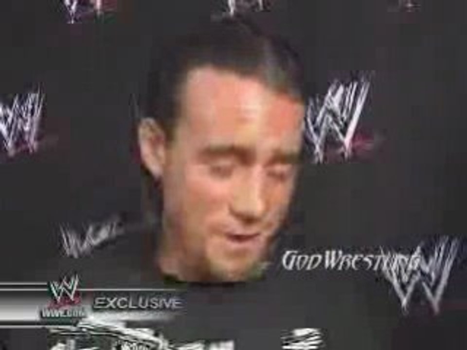 Cm punk talks about getting drafted to raw