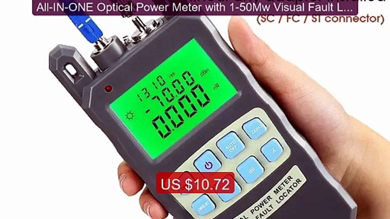 All-IN-ONE Optical Power Meter with 1-50Mw Visual Fault Locator Op... -- Best Deal 2026 | Shop Now!