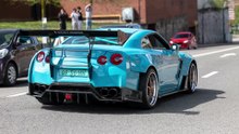 100+ Nissan GT-R R35 Accelerating! Widebody GT-R, Top Secret GT-R, 2000HP GT-R, Skyline R34, iPE GTR