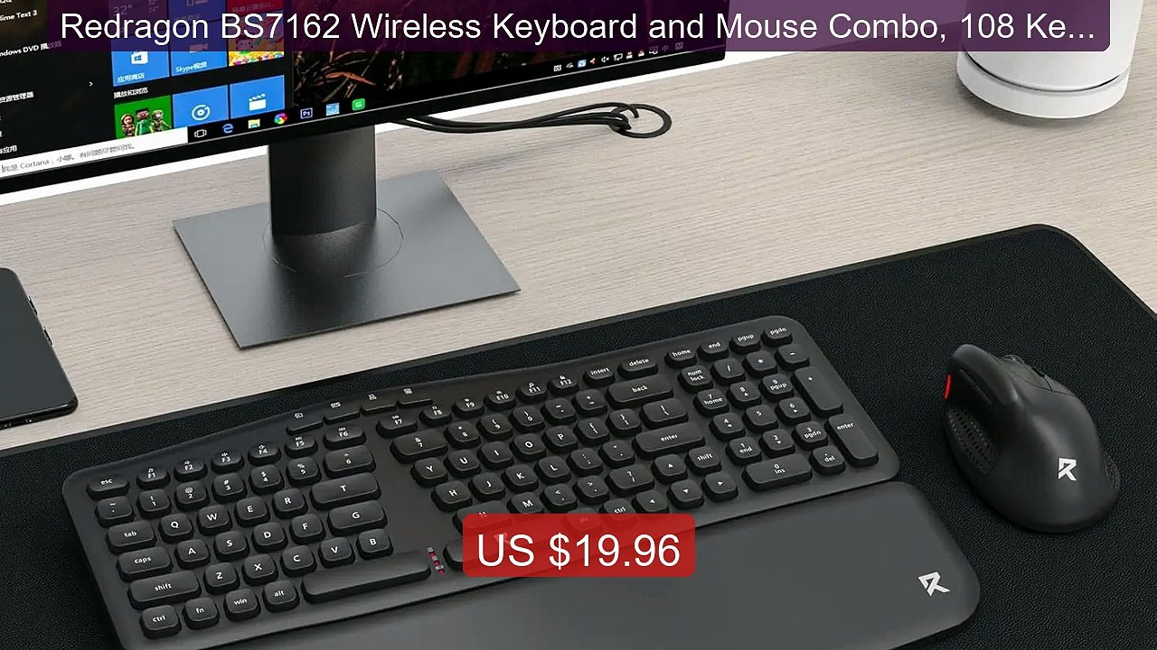 Redragon BS7162 Wireless Keyboard and Mouse Combo, 108 Keys 2.... -- Hot Deal 2026 | Limited Offer!