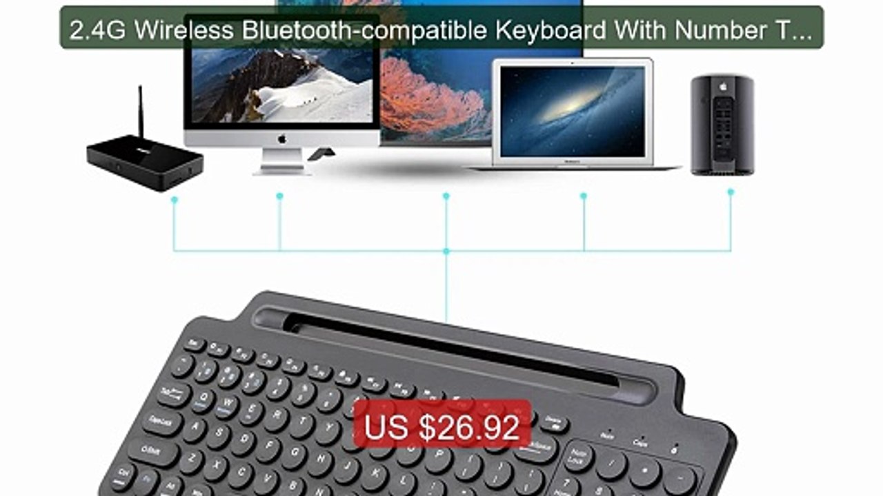 2.4G Wireless Bluetooth-compatible Keyboard With Number Touchpad M... -- Best Deal 2026 | Shop Now!