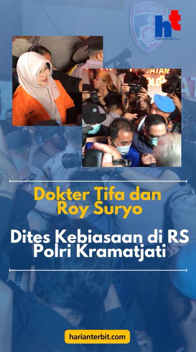 Dokter Tifa dan Roy SuryoDites Kebiasaan di RS Polri Kramatjati