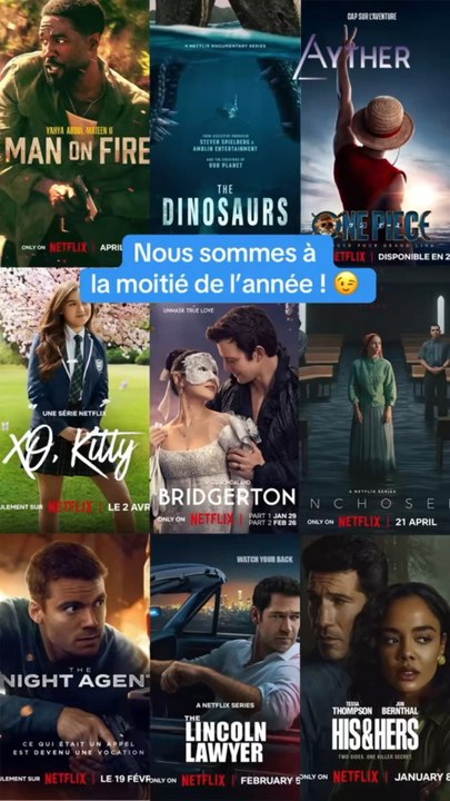 TOP 10 des séries les + regardées de Netflix à la mi année 2026 ! #bridgerton #netflix #onepiece