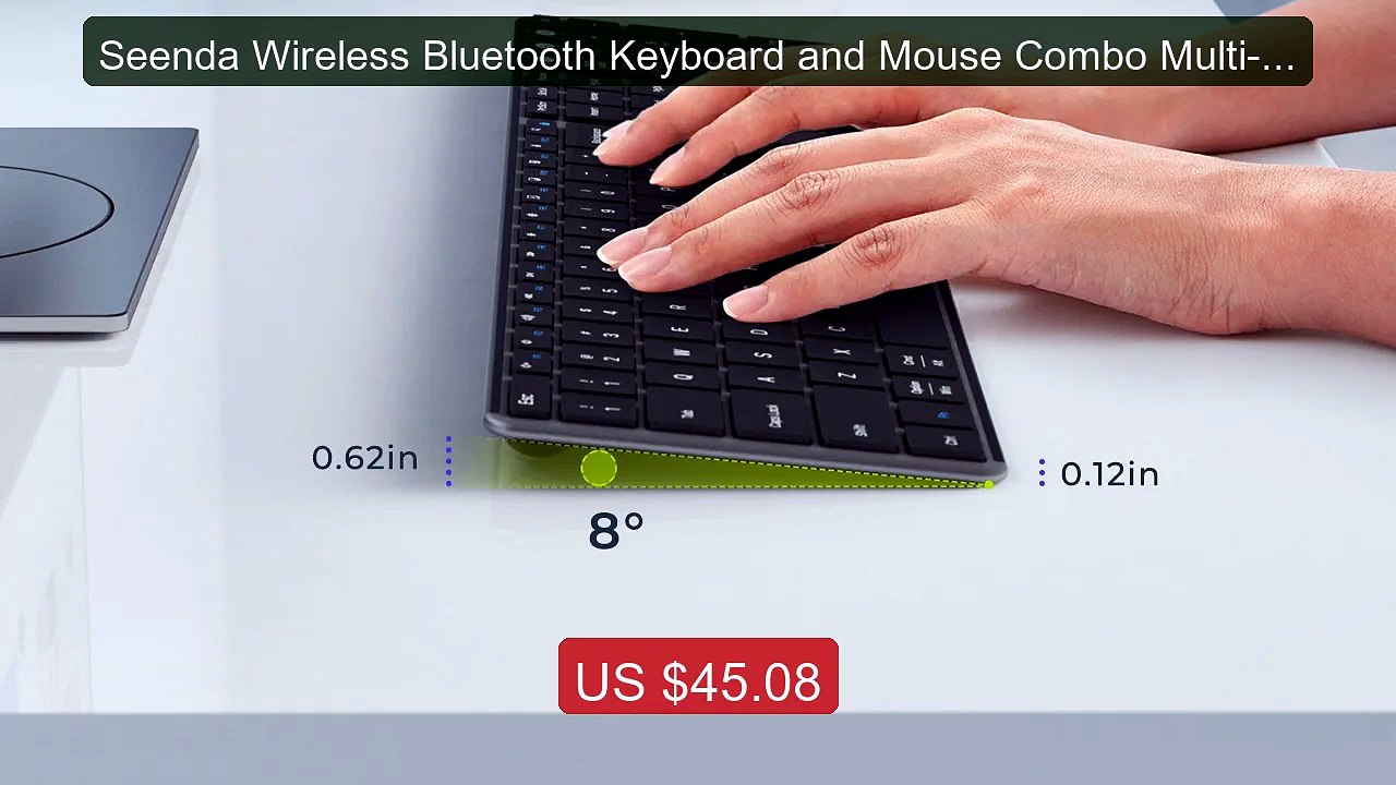 Seenda Wireless Bluetooth Keyboard and Mouse Combo Multi-Devi... -- Amazing Value 2026 | Must Have!