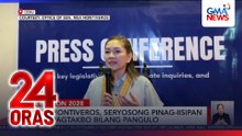 Sen. Hontiveros, seryosong pinag-iisipan ang pagtakbo bilang pangulo | 24 Oras
