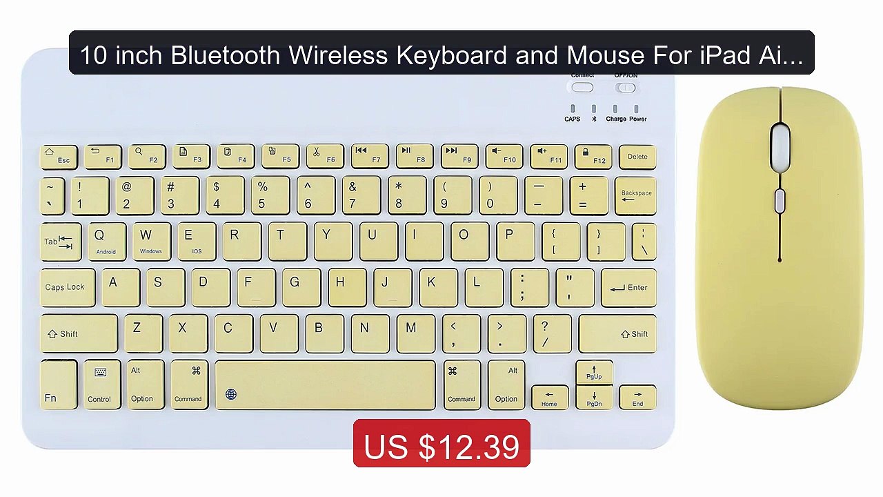 10 inch Bluetooth Wireless Keyboard and Mouse For iPad Air Pro Xiao... -- Top Rated 2026 | Buy Now!