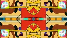 Yankee Doodle Nursery Rhyme DOUBLE MIRRORED Cartoon Animation Songs For Children SoNG