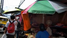 Pretty Crowded on Dumalay Street in Quezon City in the Philippines