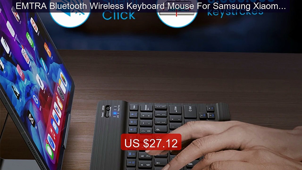 EMTRA Bluetooth Wireless Keyboard Mouse For Samsung Xiaomi Huawei ... -- Best Deal 2026 | Shop Now!