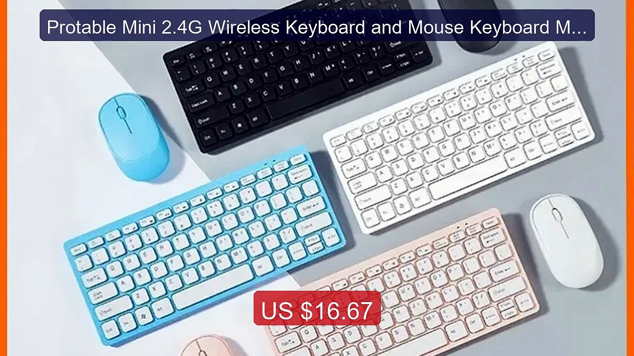 Protable Mini 2.4G Wireless Keyboard and Mouse Keyboard Mouse... -- Amazing Value 2026 | Must Have!