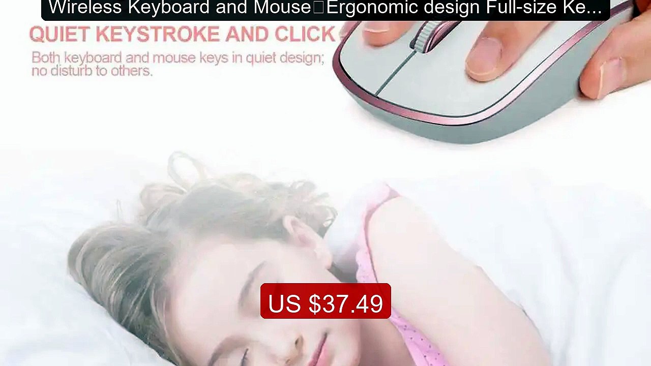 Wireless Keyboard and Mouse，Ergonomic design Full-size Keyboar... -- Best Buy 2026 | Great Quality!