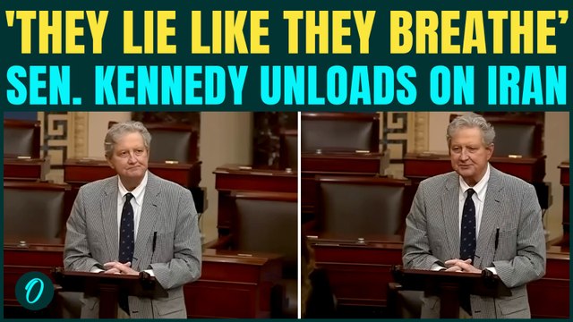 ‘I Trust Them Like Gas Station Sushi’: Sen. Kennedy TORCHES Iran on Senate Floor
