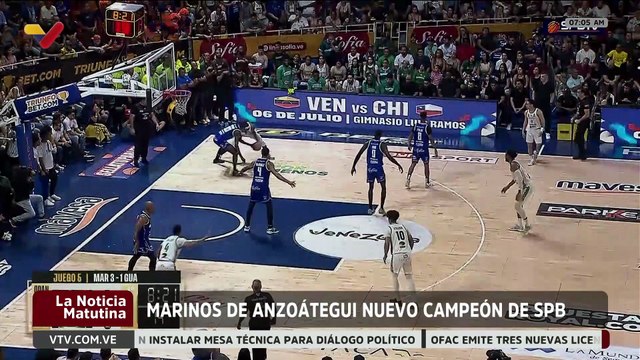 Marinos de Anzoátegui se corona campeón de la SPB 2026 tras superar a Guaiqueríes de Margarita