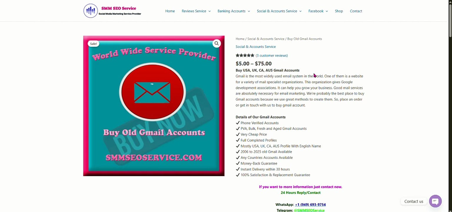 Easy and Secure Ways to Buy Old Gmail Accounts