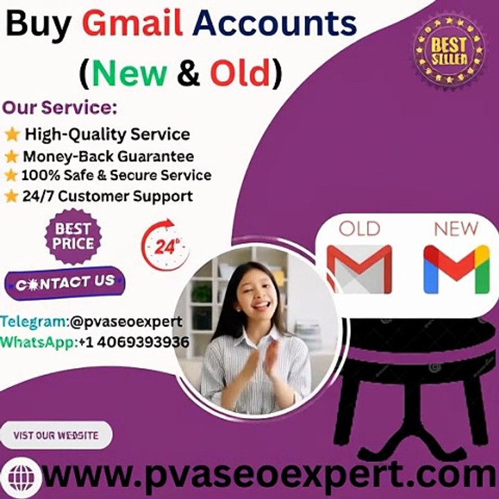 Buy Gmail Accounts (New & Old) - PVASEOExpert
