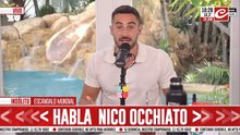 Tras la polémica, Nico Occhiato rompió l