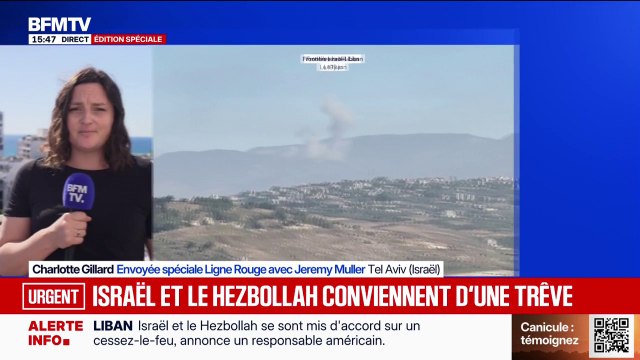 Guerre au Moyen-Orient: un responsable américain affirme qu'Israël et le Hezbollah ont convenu d'un cessez-le-feu au Liban