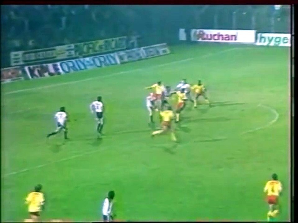 LENS - LILLE - 1986 - SAISON 1986/1987 -