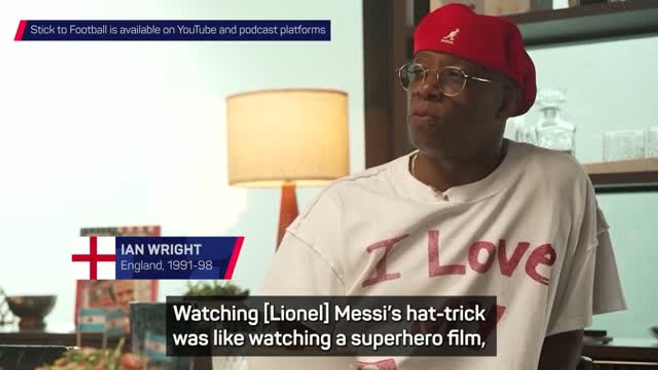 Wright compares Messi to a Marvel superhero