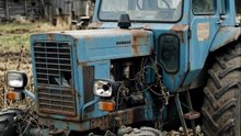 An abonded Belarus mtz 50 tractors restoration