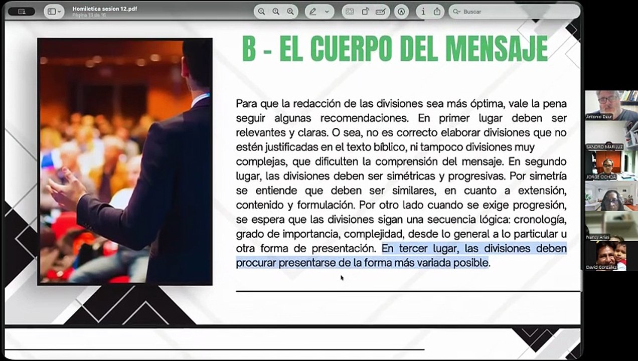 Antonio Deur. Profundizando las Escrituras 11