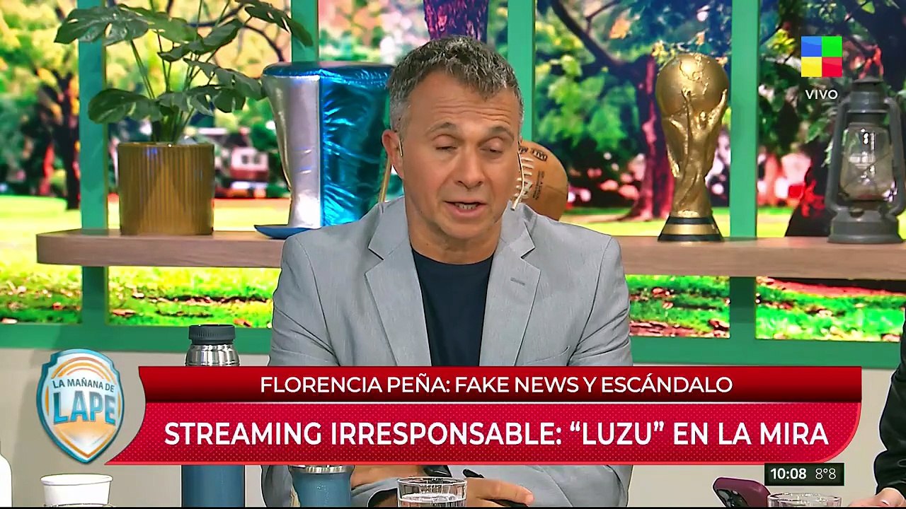 Migue Granados dio su tajante opinión del escándalo en Luzu por la fake news que dio Flor Peña: "Delicado"