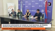 Municipios misioneros se suman al Plan Nacional de Primera Infancia
