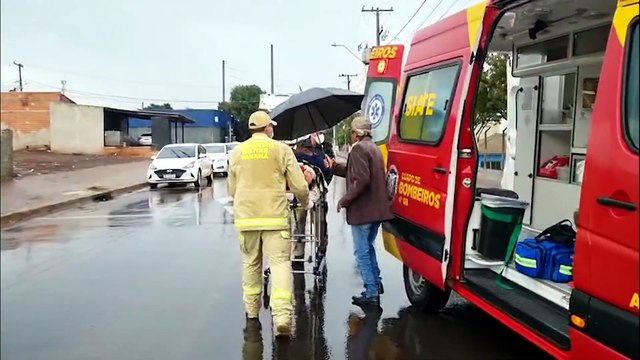 Motociclista tem fratura na perna após colisão no Bairro Brasmadeira