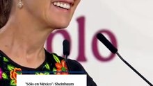 "Sólo en México": Sheinbaum destaca la viralidad de "Merlín", el pato sensación de la Justa Mundialista