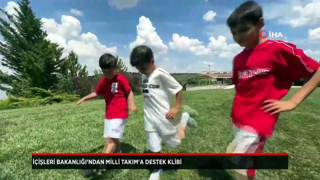 İçişleri Bakanlığı'ndan Milli Takım'a destek paylaşımı!