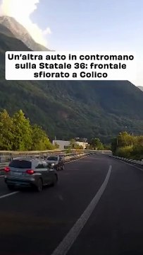 Auto in contromano sulla Statale 36: evitato per un soffio un incidente frontale grazie all'intervento dei soccorritori