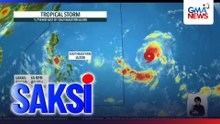Bagyo sa labas ng PAR, lumakas pa bilang tropical storm | Saksi