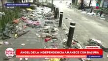 Toneladas de basura tras los festejos por la victoria de México | De Pisa y Corre con Paola Rojas