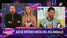 Cómo reaccionó Messi a la fake newss de Flor Peña